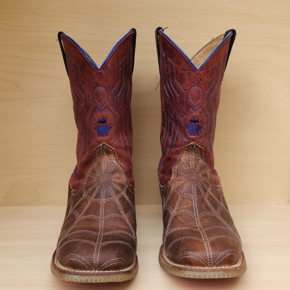Tin Haul Youth Size 7 Cowboy Boots - Picture 4 of 8